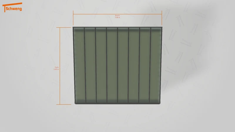 #DE Schweng Terrassenüberdachung S400 (ID yg7xyk)