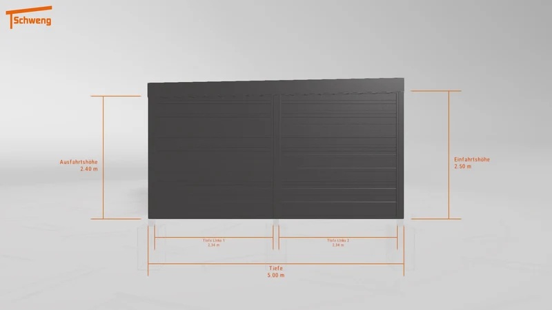 #DE Schweng Flachdachcarport C600+ (ID 5mwkmw) #MTG