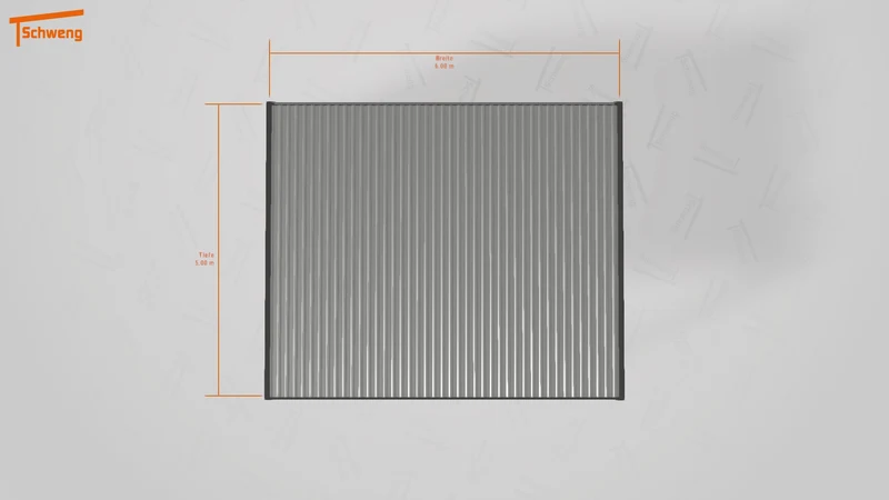 #DE Schweng Flachdachcarport C600+ (ID ygn5gk) #MTG