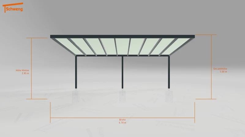 #DE Schweng Pultdachcarport S400 (ID rjzgjd) #MTG