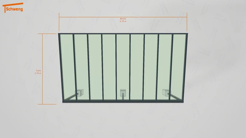 #DE Schweng Pultdachcarport S400 (ID rjzgjd) #MTG