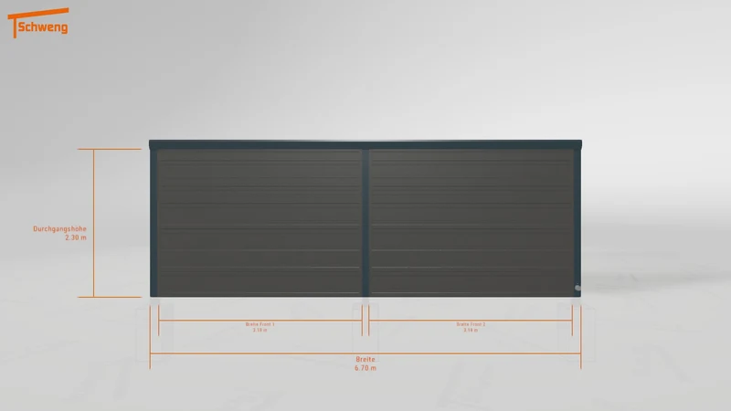#DE Schweng Pultdachcarport S400 (ID g7gx7n) #MTG