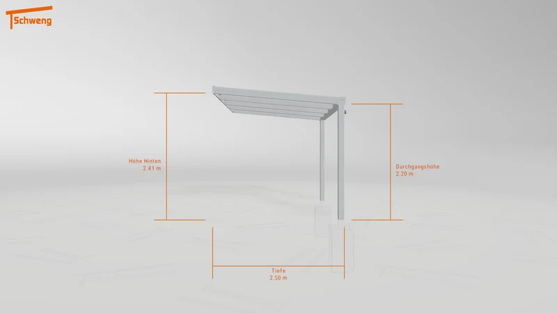#DE Schweng Terrassenüberdachung S400 (ID n5xp55)