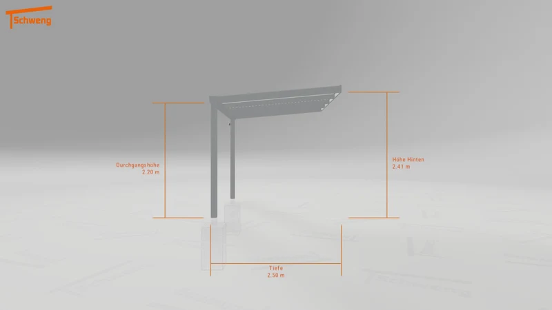#DE Schweng Terrassenüberdachung S400 (ID n5xp55)