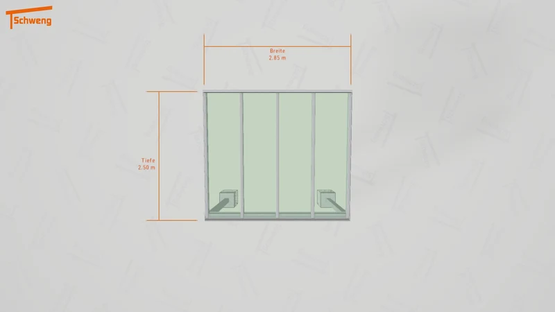 #DE Schweng Terrassenüberdachung S400 (ID n5xp55)