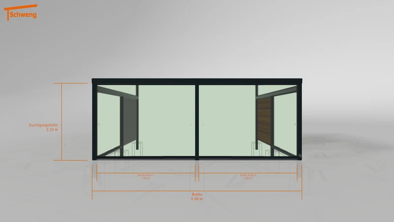 #DE Schweng Terrassenüberdachung S400 (ID ygnp8z)