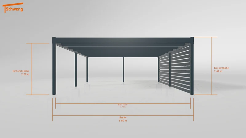 #AT Schweng Flachdachcarport C600 (ID w3nw73) #MTG