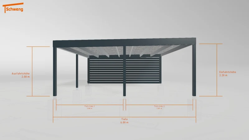 #AT Schweng Flachdachcarport C600 (ID w3nw73) #MTG