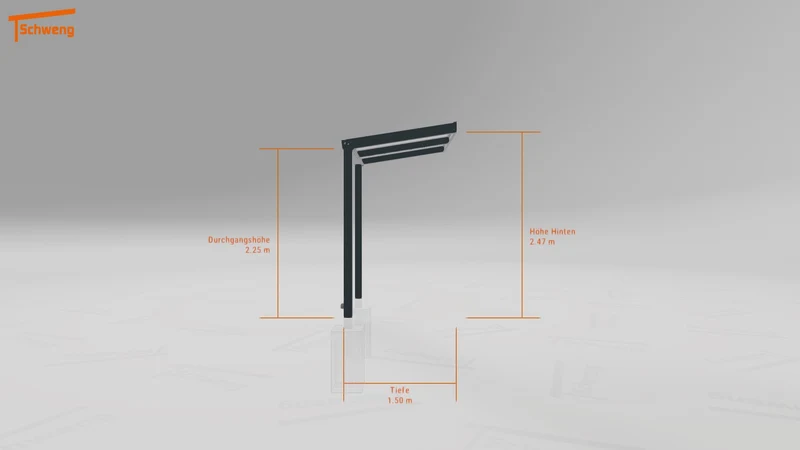#DE Schweng Terrassenüberdachung S350 (ID v4r8jg)