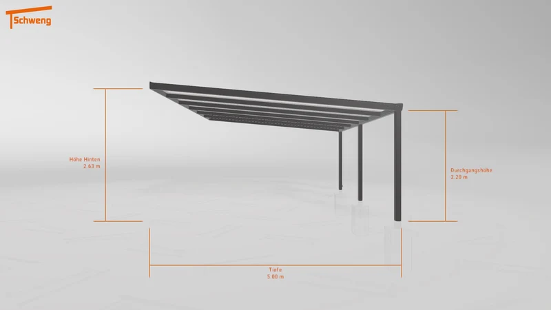 #DE Schweng Pultdachcarport S400 (ID 77575z) #MTG