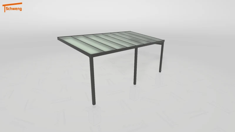 #DE Schweng Pultdachcarport S400 (ID 5m9m9p)
