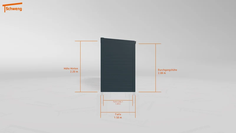 #DE Schweng Terrassenüberdachung S350 (ID v4rmzp)