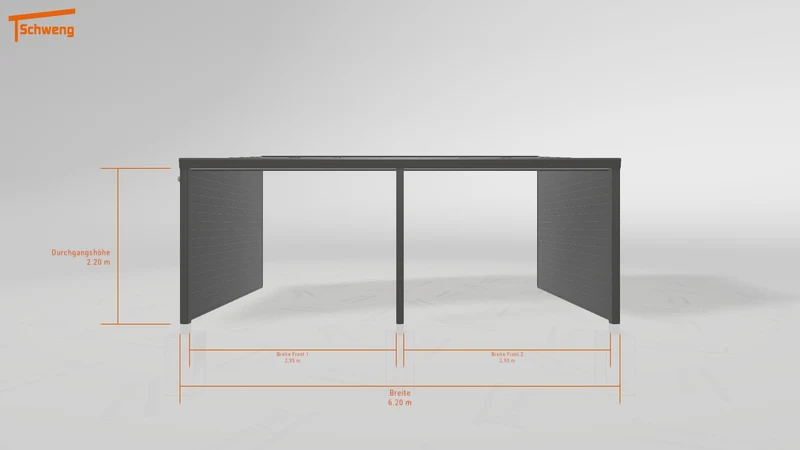 #DE Schweng Terrassenüberdachung S400 (ID 9wx7kp)