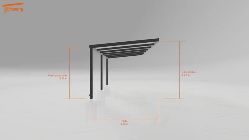 #DE Schweng Terrassenüberdachung S350 (ID 9wpgzv)