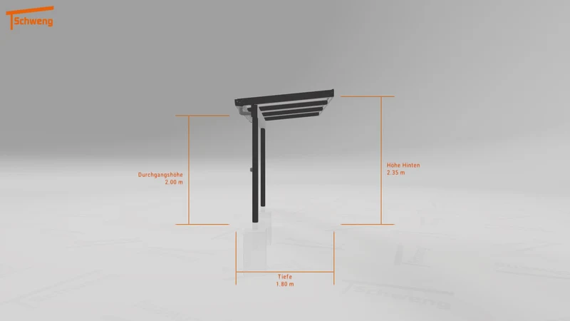 #DE Schweng Terrassenüberdachung S350 (ID 8575qm)