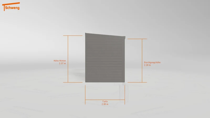 #DE Schweng Terrassenüberdachung S400 (ID yg7grv)