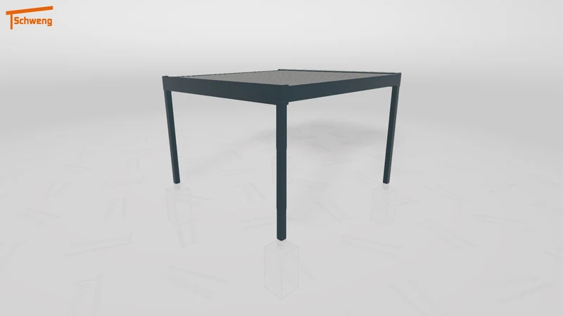 #DE Schweng Flachdachcarport C600+ (ID zbxbrv)