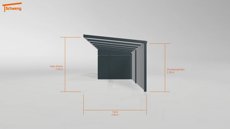 #DE Schweng Pultdachcarport S350 (ID jjrj7w) #MTG
