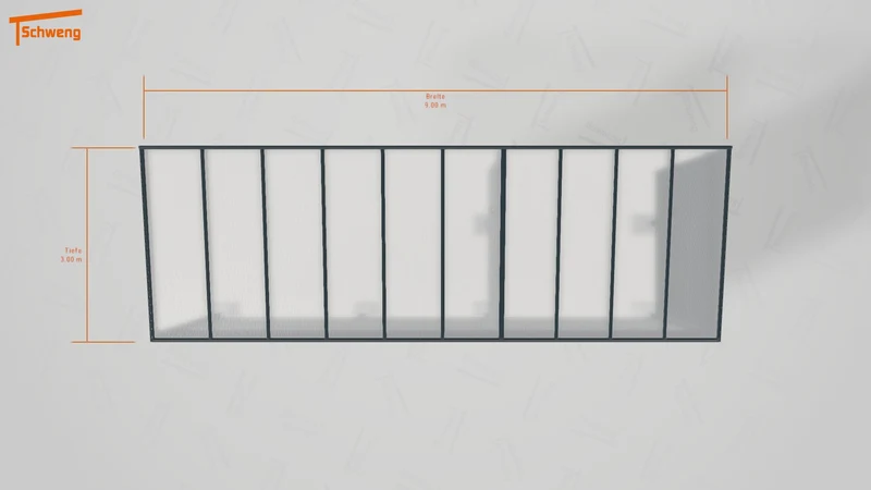 #DE Schweng Pultdachcarport S350 (ID jjrj7w) #MTG
