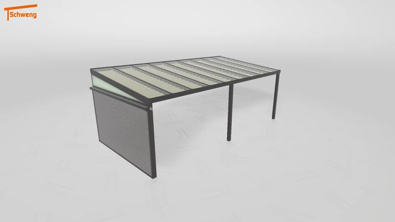 #DE Schweng Terrassenüberdachung S400 (ID 7757dv)