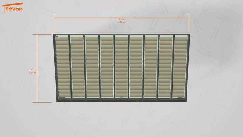 #DE Schweng Terrassenüberdachung S400 (ID 7757dv)