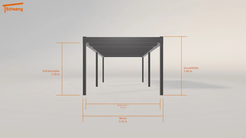 #AT Schweng Flachdachcarport C600 (ID ygkvy3) #MTG