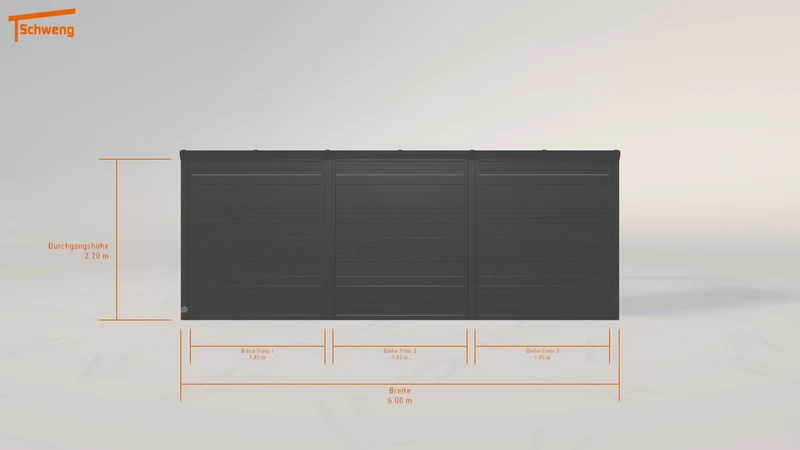 #DE Schweng Pultdachcarport S350 (ID 33g5yq)