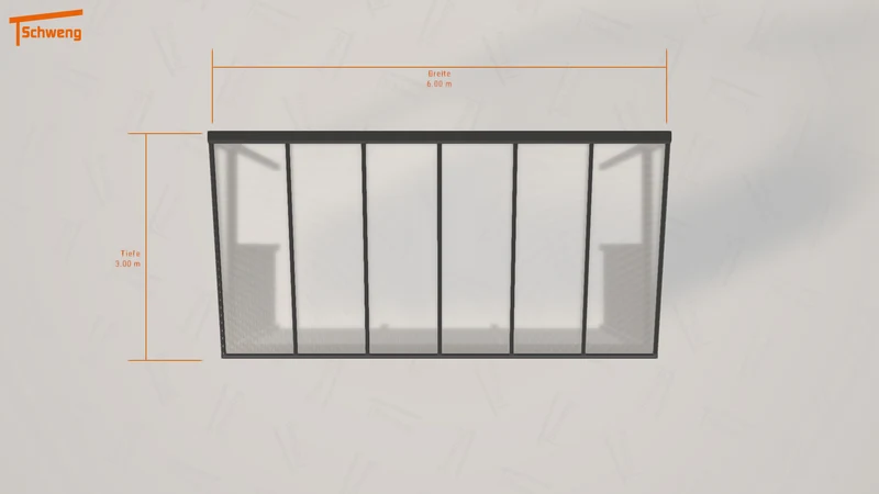 #DE Schweng Pultdachcarport S350 (ID 33g5yq)