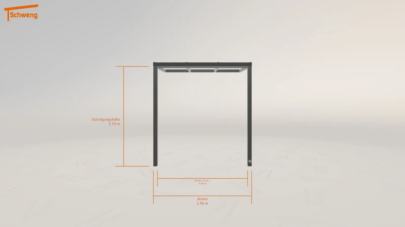 #DE Schweng Terrassenüberdachung S350 (ID qd3x9k)