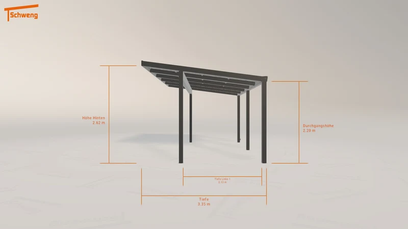 #AT Schweng Pultdachcarport S400 (ID n53yvy) #MTG