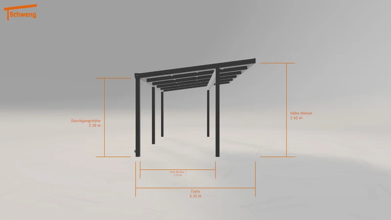 #AT Schweng Pultdachcarport S400 (ID n53yvy) #MTG