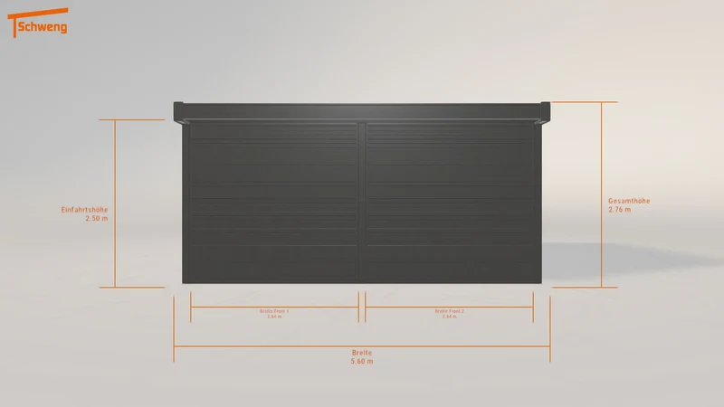 #DE Schweng Flachdachcarport C600+ (ID pb37vq) #MTG