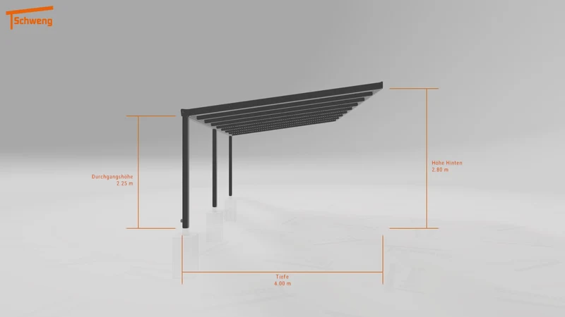 #DE Schweng Terrassenüberdachung S400 (ID pbjr2b)