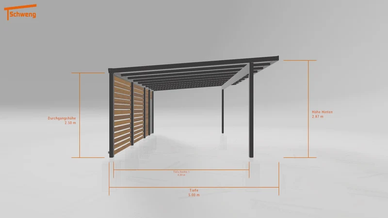 #DE Schweng Pultdachcarport S400 (ID bkg527) #MTG