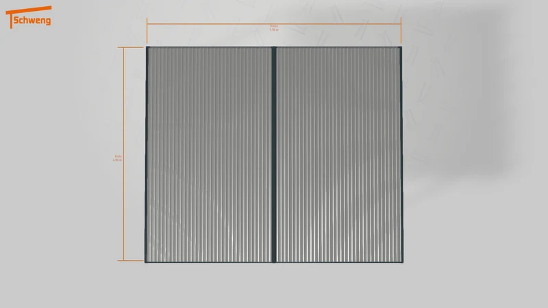 #DE Schweng Flachdachcarport C600 (ID w3n8qj)
