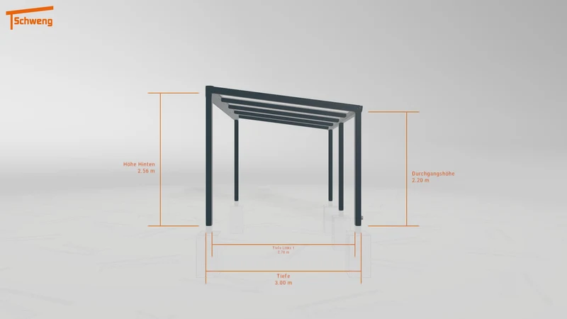 #DE Schweng Terrassenüberdachung S350 (ID pbjrb3)