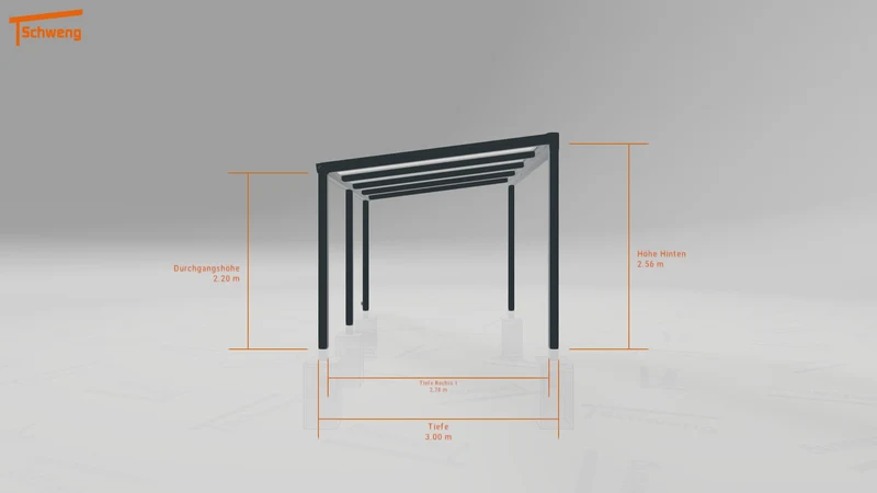 #DE Schweng Terrassenüberdachung S350 (ID pbjrb3)