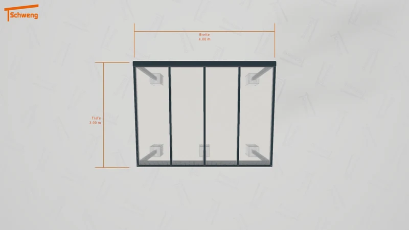 #DE Schweng Terrassenüberdachung S350 (ID pbjrb3)