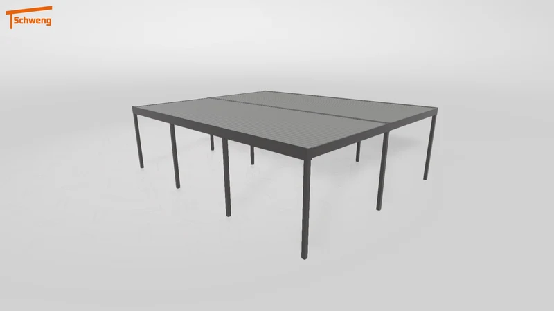 #DE Schweng Flachdachcarport C600 (ID zbgzb5)