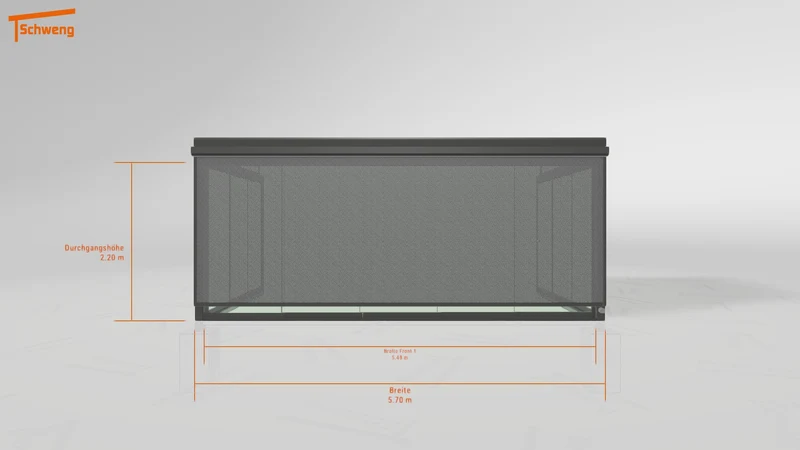 #DE Schweng Terrassenüberdachung S400 (ID 77mrjx)