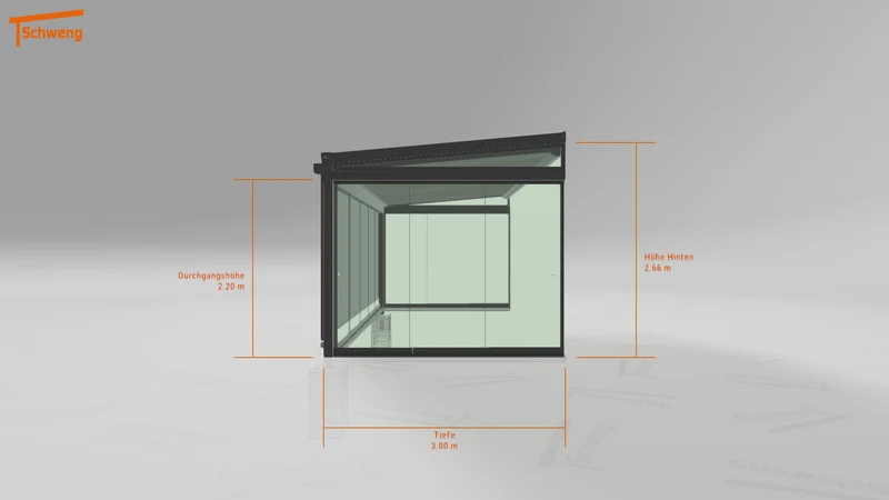 #DE Schweng Terrassenüberdachung S400 (ID 77mrjx)