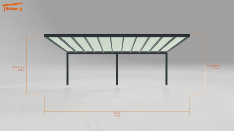 #DE Schweng Terrassenüberdachung S350 (ID w3n9x7)