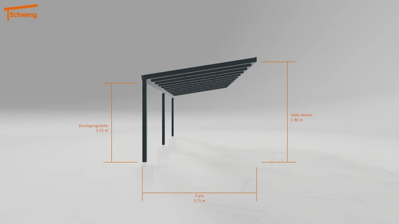 #DE Schweng Terrassenüberdachung S350 (ID w3n9x7)