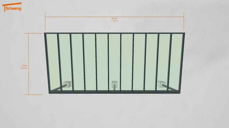 #DE Schweng Terrassenüberdachung S350 (ID w3n9x7)