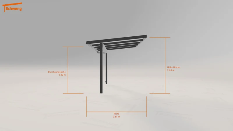 #DE Schweng Terrassenüberdachung S350 (ID n5nbxy)