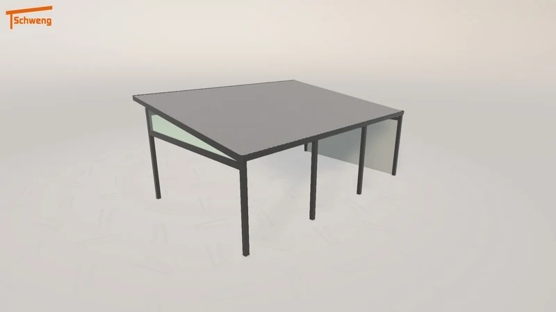 #AT Schweng Pultdachcarport S400 (ID yg22x7) #MTG