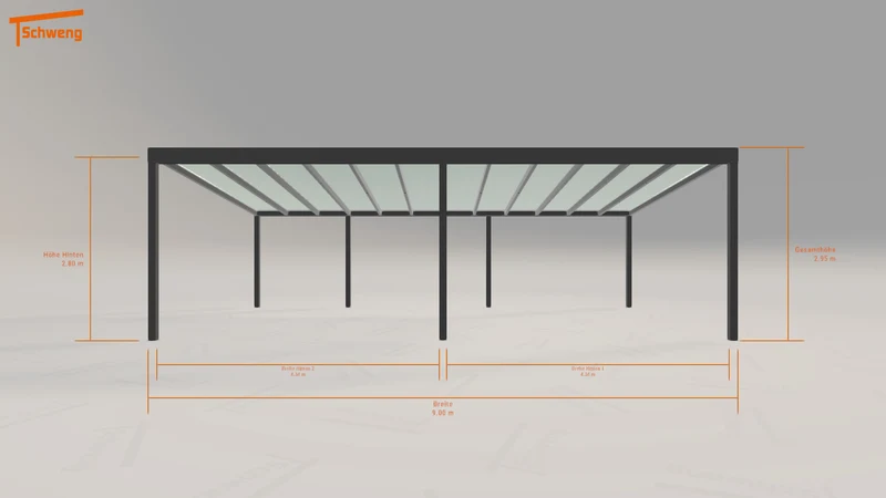 #DE Schweng Pultdachcarport S400 (ID x79xn3) #MTG