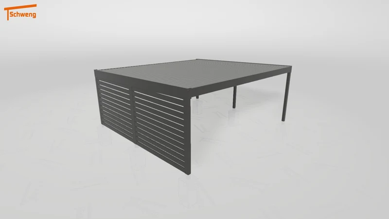 #DE Schweng Flachdachcarport C600+ (ID mj78zv)