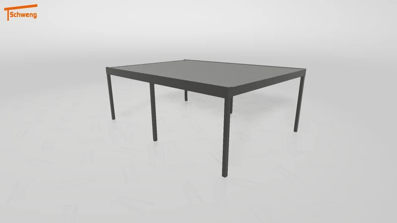 #DE Schweng Flachdachcarport C600 (ID 338qyp) #MTG