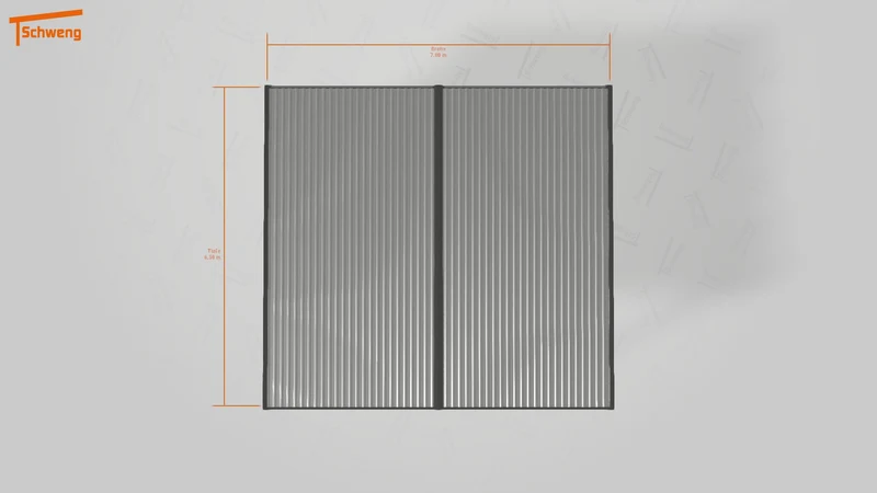 #DE Schweng Flachdachcarport C600+ (ID w3nwj3) #MTG